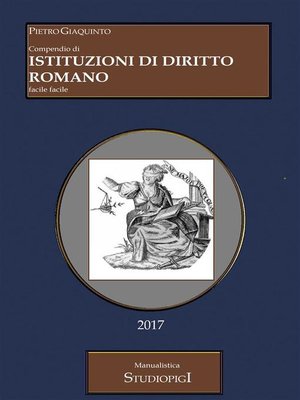 cover image of Compendio di ISTITUZIONI DI DIRITTO ROMANO